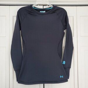 Under Armour 3.0 Thermal Base Layer Crew Cold Gear Black XS*